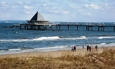 Die Seebrücke von Heringsdorf