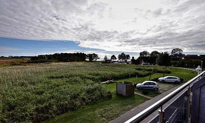 Das ist Ihr Blick auf die Ostsee (Greifswalder Bodden).
