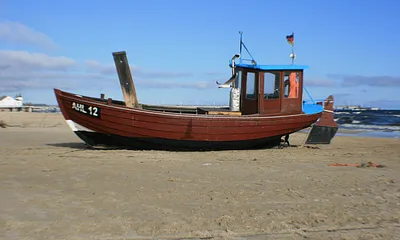 Fischerboot am Meer