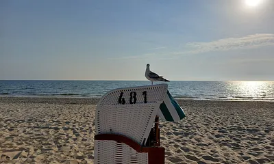 Traumhafter Sandstrand direkt vor der Haustür