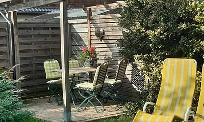 Eingang/Terrasse zur FeWo