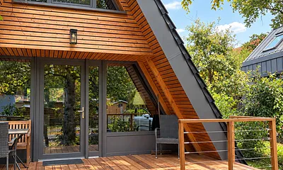 Bernsteinhütte Veranda 