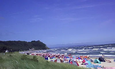 Nur ein paar Schritte zum Strand.