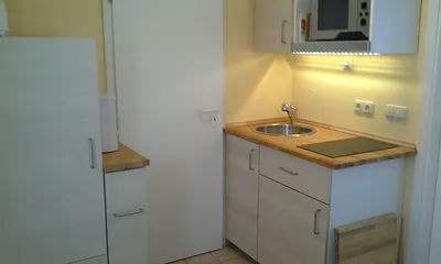 kleine Kochgelegenheit - Kühlschr., Seranfeld, Mikrowelle