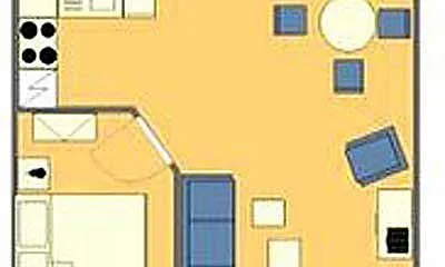 Grundriss der Ferienwohnungen Typ 1