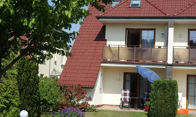 Blick auf die Terrasse