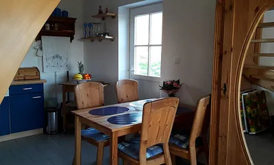 Essplatz an der Terrassentür