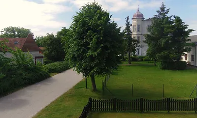 Aussicht aus dem Wohnzimmerfenster