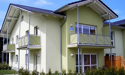 Hausansicht Ferienwohnungen Sunny