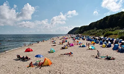 Badestrand in Koserow