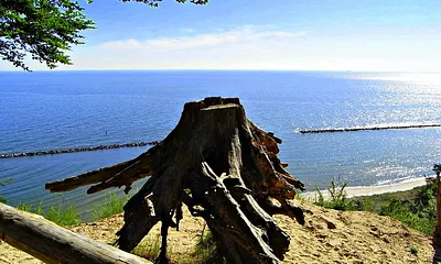 Blick von der Steilküste