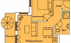Grundriss Wohnung 2