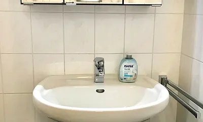 Gäse-WC im Erdgeschoss