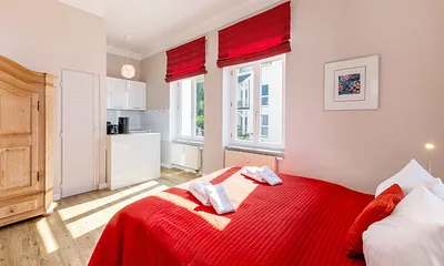 Blick zur Küchenzeile.