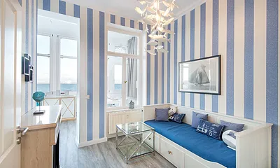 Auf dem Tagesbett kann bei Bedarf auch aufgebettet werden.