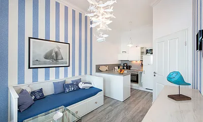 Hier der Blick zur Küchenzeile.