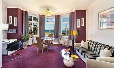 Villa Glückspilz, 1-Zimmer-Ferienwohnung (Bellevue - Meerblick)