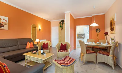 Villa Glückspilz, 2-Zimmer-Ferienwohnung (Strandrose)