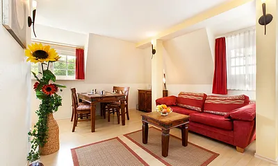 Villa Glückspilz, 2-Zimmer-Ferienwohnung (Bernstein)