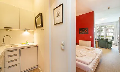 Blick Richtung Küchenzeile.