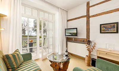 Aparthotel Ostsee (mit Meerblick), 1-Zimmer-Ferienwohnung ("Petite Porte" Meerblick)
