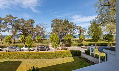 ... einen wunderbaren Blick auf die Ostsee und bis zur Seebrücke.