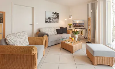 ... einen 40 Zoll großen Smart-TV von Loewe ...