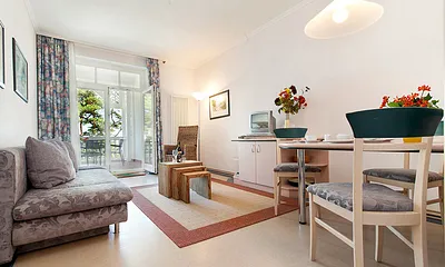 Villa Seeadler (mit Meerblick), 2-Zimmer-Ferienwohnung (Bella Vista)