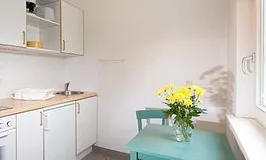 Die separate Küche  macht Sie unahängig von Restaurantszeiten.