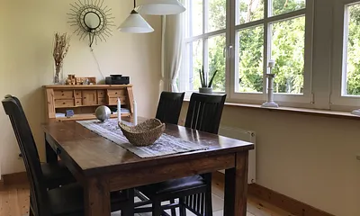 der großzügige Wohnbereich von 27 m²