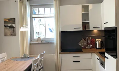 In der Küchenzeile fehlt es an nichts 