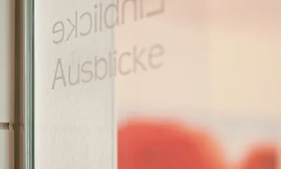 Blick aus der Dusche