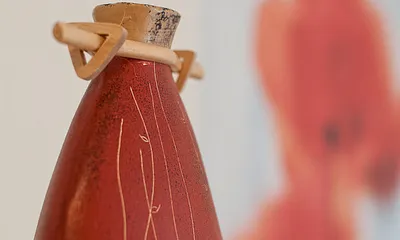 Villa Amelie - Binz auf Rügen - "die rote Vase"... :o)