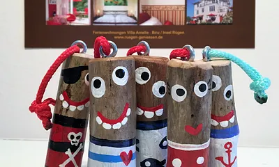 Unsere fröhlichen Helfer -  Villa Amelie - Binz auf Rügen