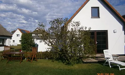 Ferienhaus mit grosser Terassentür