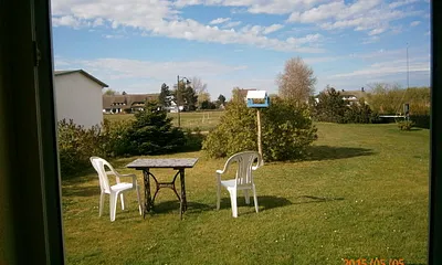 Blick ins Dorf vom Eingang