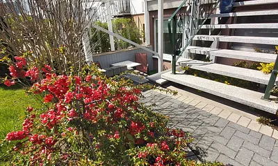 überdachte Sitzecke