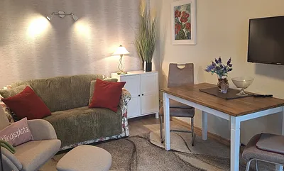 Wohnbereich mit TV