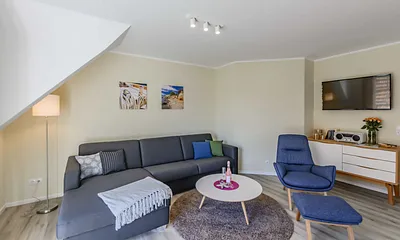 Wohnzimmer mit TV