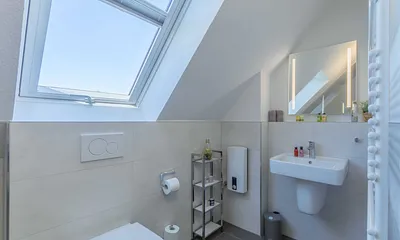 Badezimmer mit WC