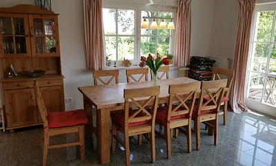 Essbereich im Wohnraum (Erdgeschoss) 