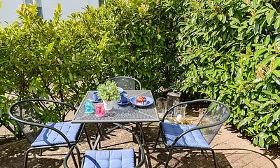 Terrasse der Ferienwohnung 05