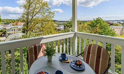 Balkon der Wohnung 17