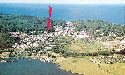 Lage der Parkresidenz Concordia im Ostseebad Sellin