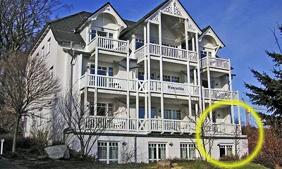 Lage der Ferienwohnung 16 in der Parkresidenz Concordia