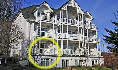 Lage der Ferienwohnung im Haus I