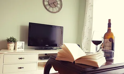 Ferienwohnung Hugo Wohnzimmer