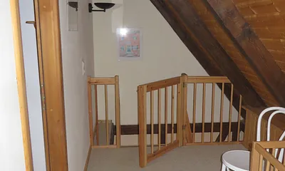 Flur, oben