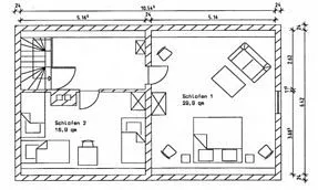 Grundriss Dachgeschoss