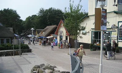 Hauptübergang zum Strand